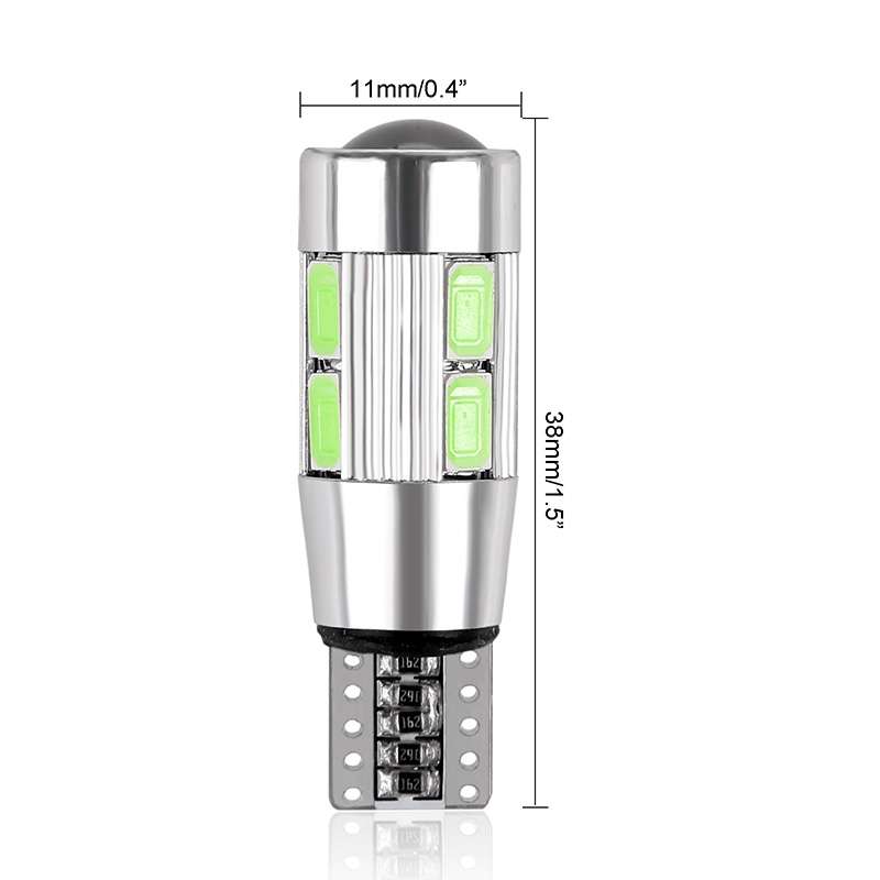 2PCS Car Styling Car Auto LED T10 194 W5W 10 SMD 5630 LED Light Bulb LED Light Parking Car Side Ligh
