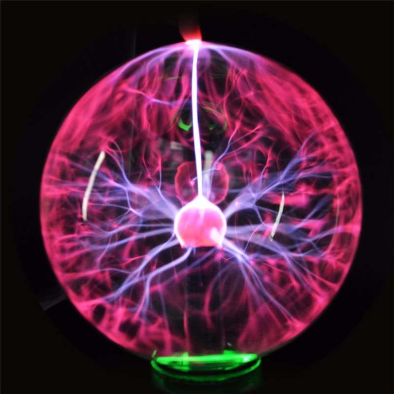 3 inch Crystal Magic Ball Glass Sphere Light Home Decor Novelty Lighting Lamp