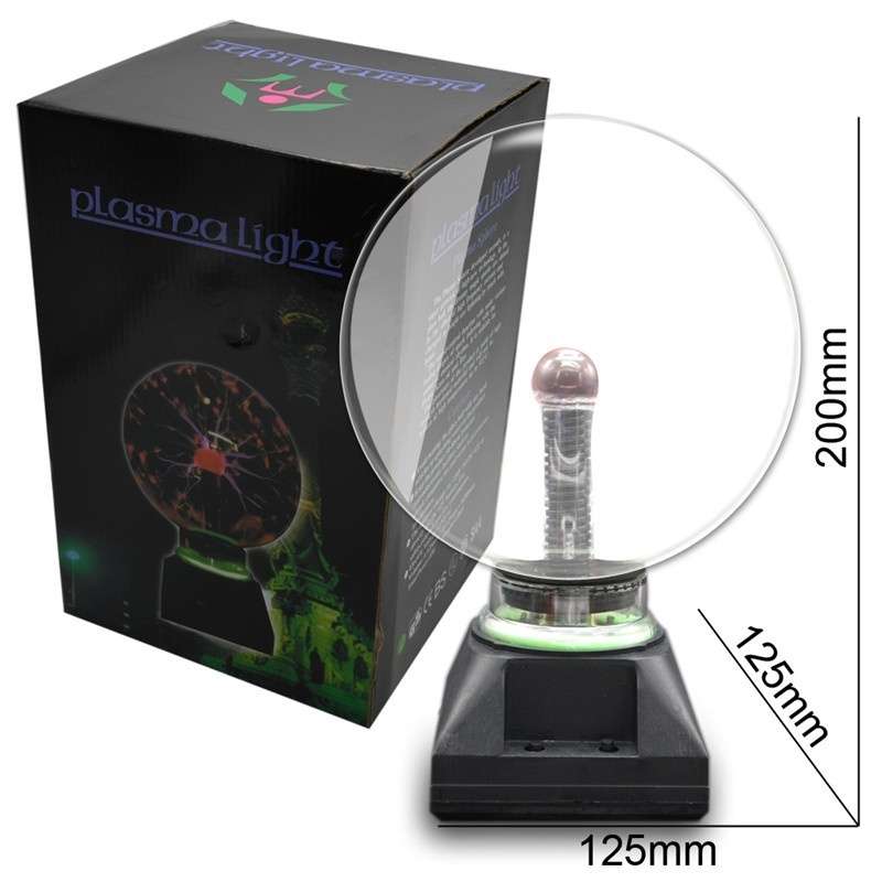 3 inch Crystal Magic Ball Glass Sphere Light Home Decor Novelty Lighting Lamp
