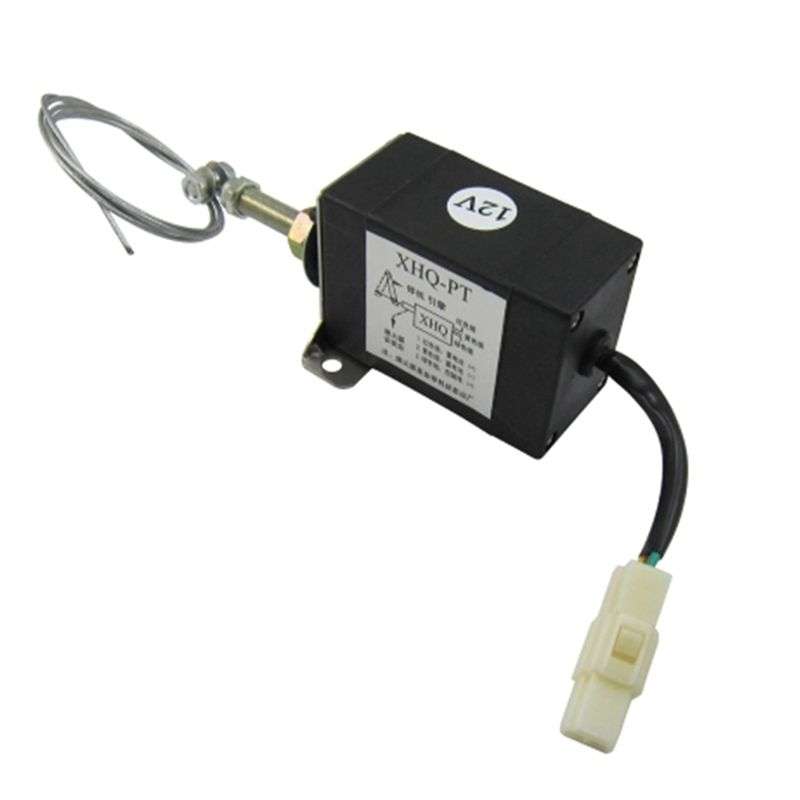 Normally Close DC 12V/24V Diesel Engine Flame Out Device Engine Stop Solenoid Valve XHQ-PT Power Off