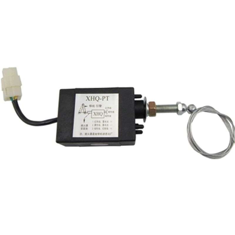 Normally Close DC 12V/24V Diesel Engine Flame Out Device Engine Stop Solenoid Valve XHQ-PT Power Off