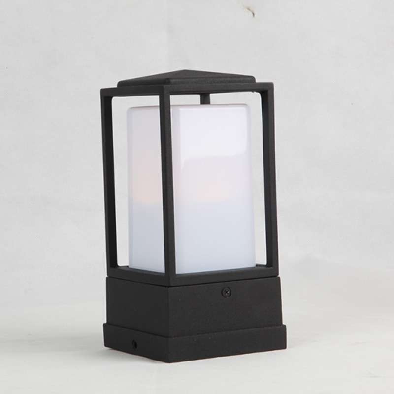 Outdoor Rain and Rustproof Wall Lamp Modern Minimalist Column Lamp