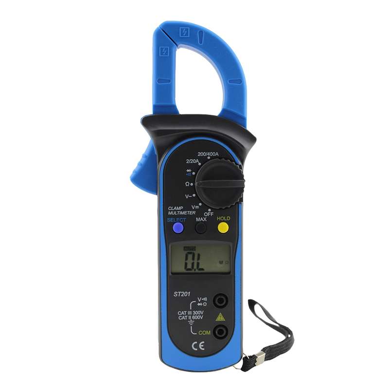 ANENG ST201 AC And DC Digital Clamp Multimeter Voltage And Current Measuring Instrument Tester( Blue