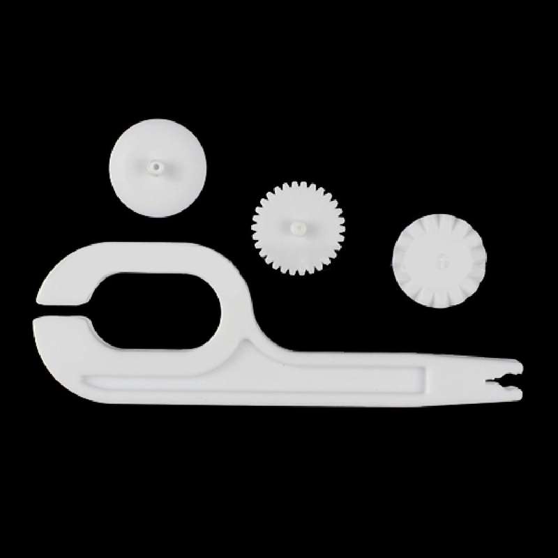 2 PCS Baking Fondant Cake Tool Cutting Roller Cutting Blank Roller Knife Tool