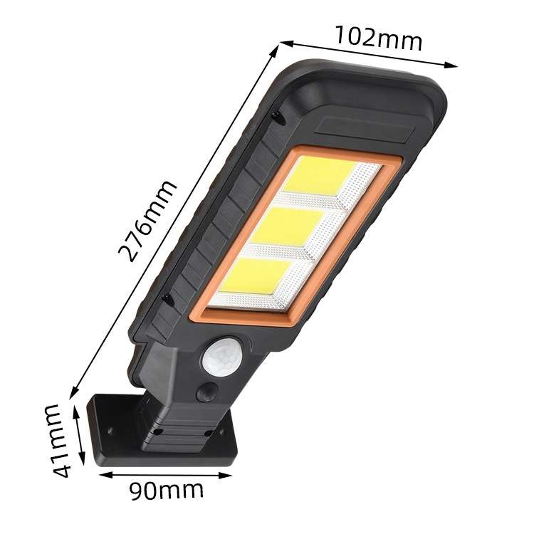 72 LED Solar Lamp Body Induction Wall Lamp LED Outdoor Waterproof Lighting Street Lamp(Green Edge)