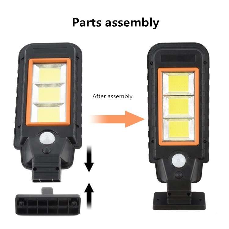 72 LED Solar Lamp Body Induction Wall Lamp LED Outdoor Waterproof Lighting Street Lamp(Green Edge)