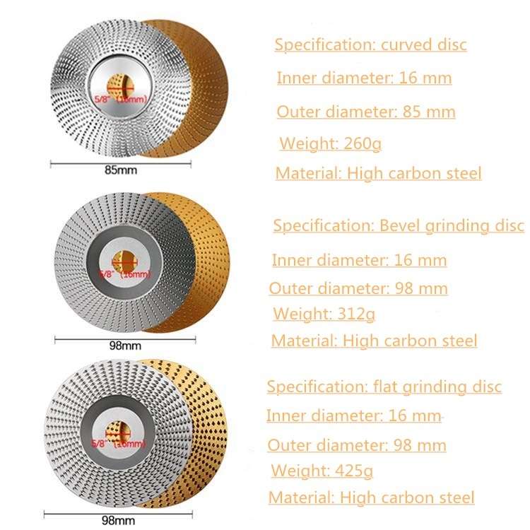 Woodworking Sanding Thorn Disk Angle Grinder Thorn Disk Plastic Grinding Disk Polishing Disk, Style: