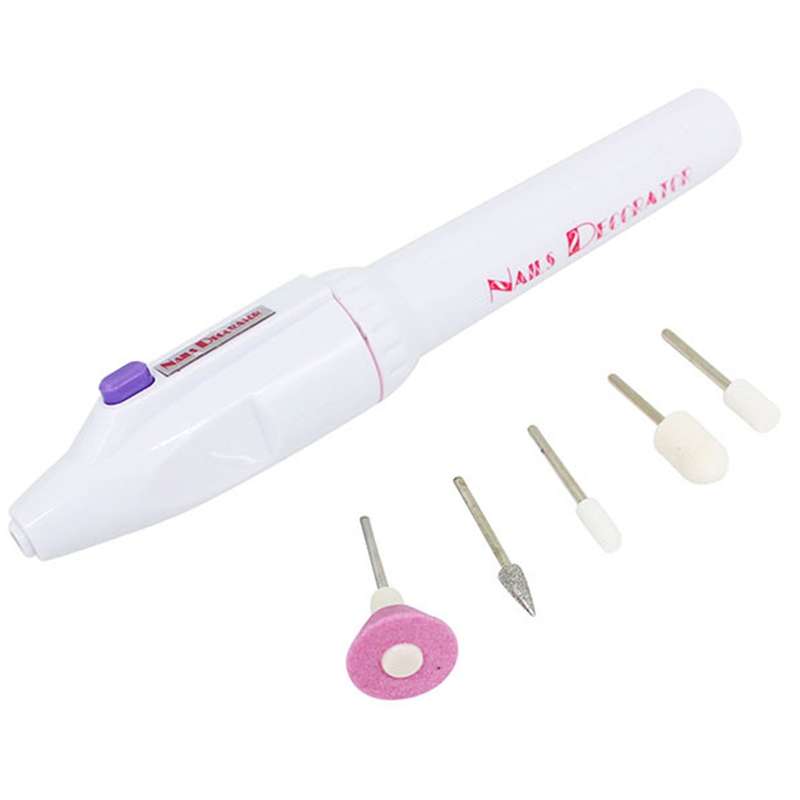 Electric Nail File Drill Kit Tips Manicure Toenail Pedicure Salon Pen Shape Manicure Kit Nail Drill