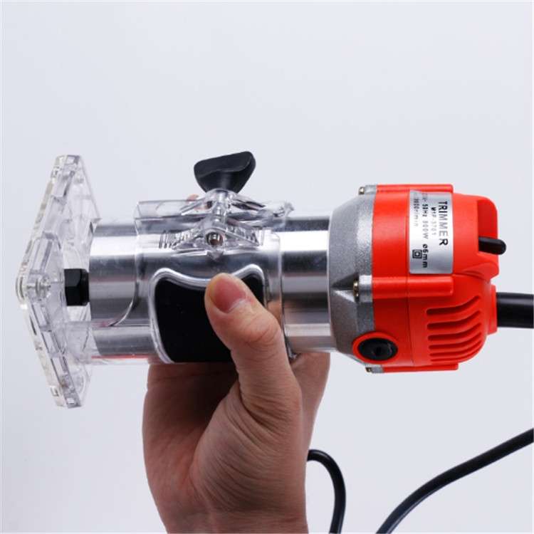 H-6 Woodworking Electric Trimming And Slotting Engraving Machine, Plug Type:EU Plug
