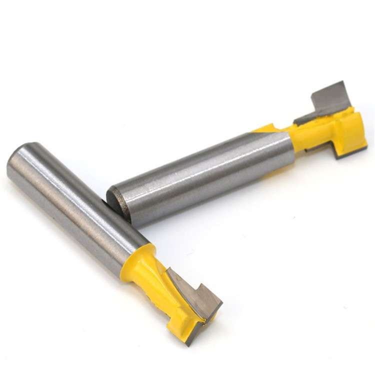 Woodworking Milling Cutter 8-handle Keyhole Cutter Photo Frame Wall-mounted T-type Keyhole Cutter, S