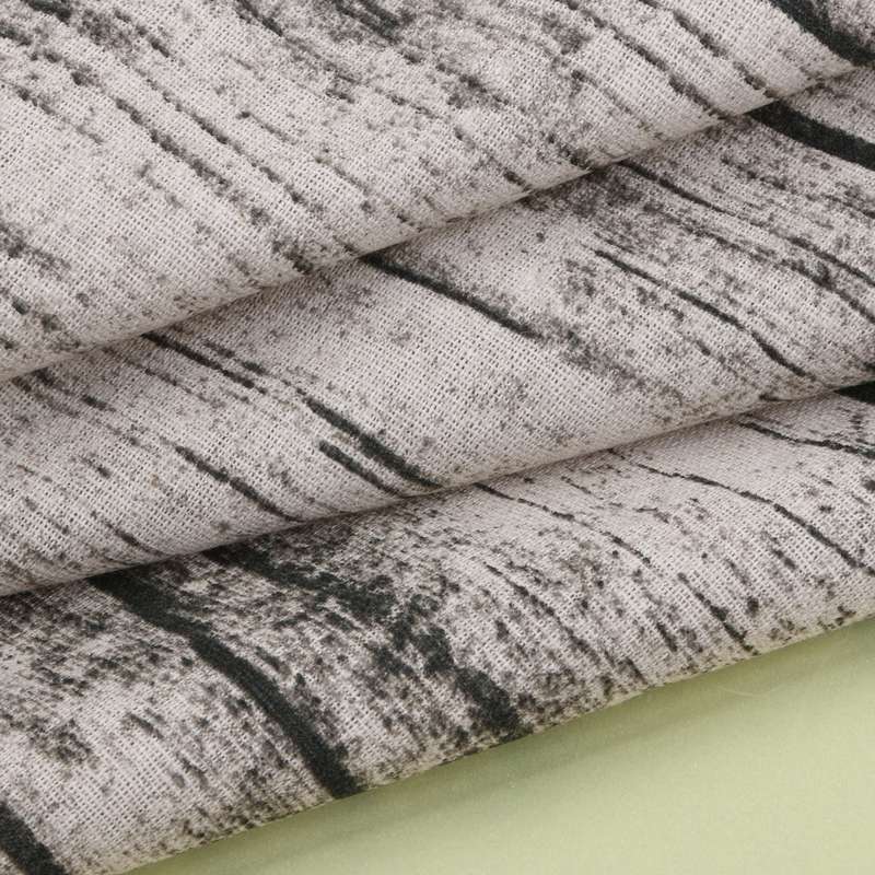 Vintage Popular Table Cloth Linen Rectangular Tablecloth Wooden Grain Dustproof Restaurant Table Cov