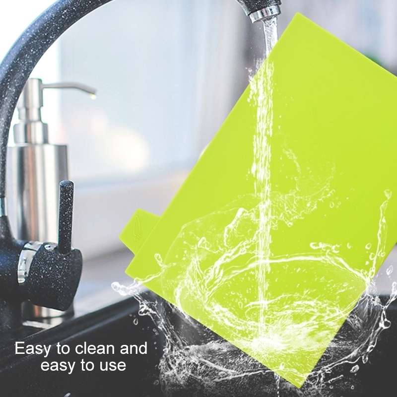 4 in 1 Classified Cutting Board Multifunctional Household Plastic Fruit Cutting Board Set, Style:Squ
