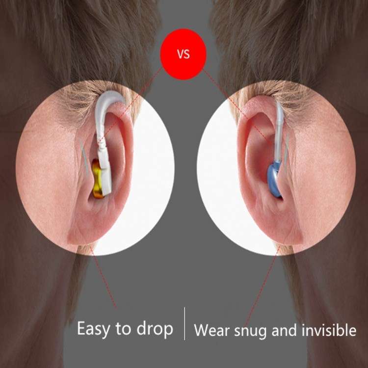 Wireless Stealth Rechargeable Hearing Aid For The Elderly Deaf