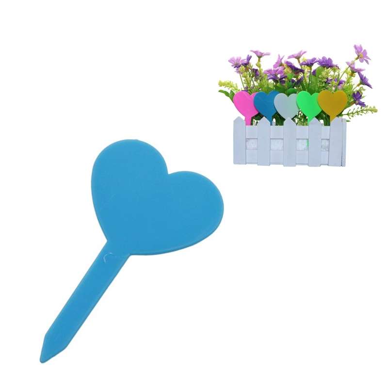100 PCS Gardening Plant Pot Decoration Love Label Garden Seedling Potted Flower Plant Mark(White)