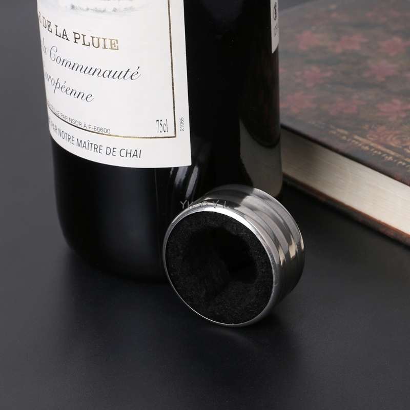 5 PCS Stainless Steel Red Wine Stop Ring