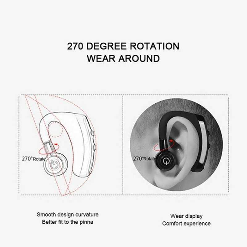 CIRCE K5 Handsfree Wireless Bluetooth Earphone Car Handsfree Bluetooth Headsets Phone Earphones with