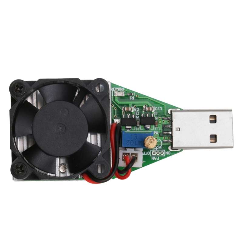 USB Adjustable Constant Current Electronic Discharger Load Anti-Aging Intelligent Discharge Resistan