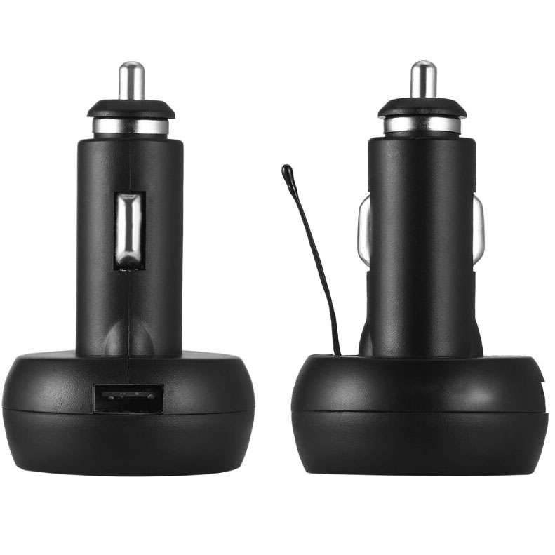 3 In 1 Car USB Charger Car Cigarette Lighter With Voltage Detection Display Multi-function Monitorin