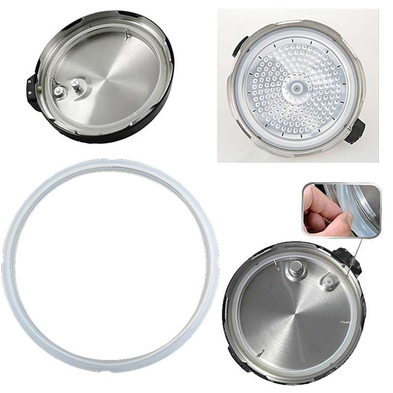 Silicone Gasket Pot Side Seal Electric Pressure Cooker Replacement Parts(Size22x24cm)