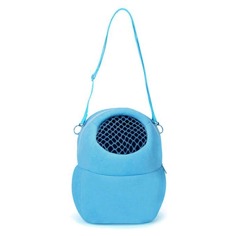Pet Bag Small Pet Hamster Carrier Pure Color Leash Travel Bag, Size:S(Green)