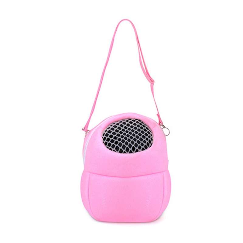 Pet Bag Small Pet Hamster Carrier Pure Color Leash Travel Bag, Size:S(Green)