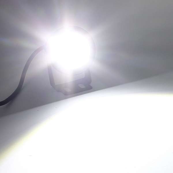 10W Swimming Pool Underwater Fountain Spotlight Timed Fish Tank Underwater Spotlight DC 12V(White Li