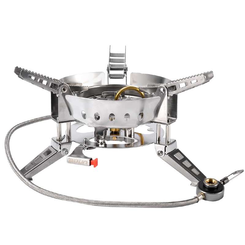 Outdoor Camping Windproof Stove Portable Gas Stove Split Mini Stove Cookware