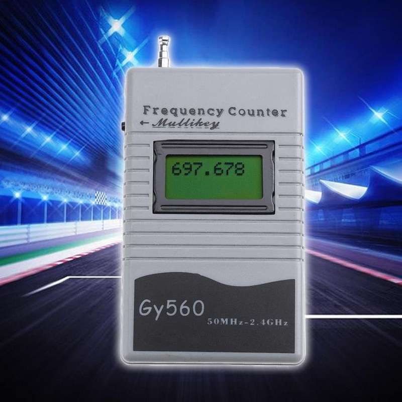 GY560 Portable Handheld Frequency Meter Walkie-talkie Frequency Measurement Tool