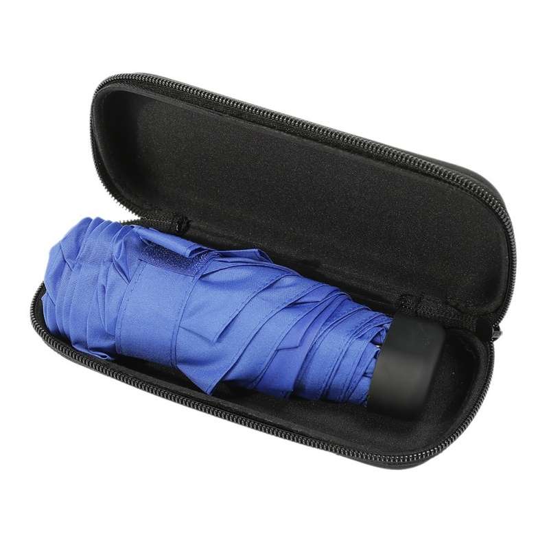 Mini Capsule Pocket Umbrella Windproof Foldable Travel Compact Umbrella(Black)