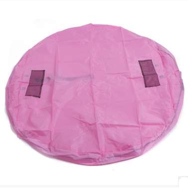 Portable Kids Toy Storage Bag Fashion Practical Drawstring Pouch, Size:150cm(Pink)