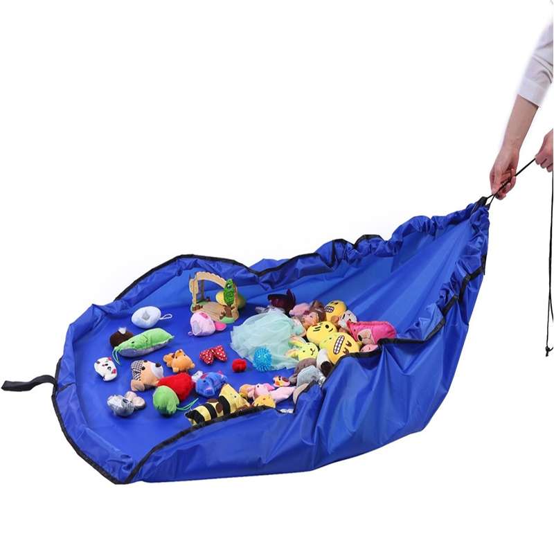 Portable Kids Toy Storage Bag Fashion Practical Drawstring Pouch, Size:150cm(Pink)
