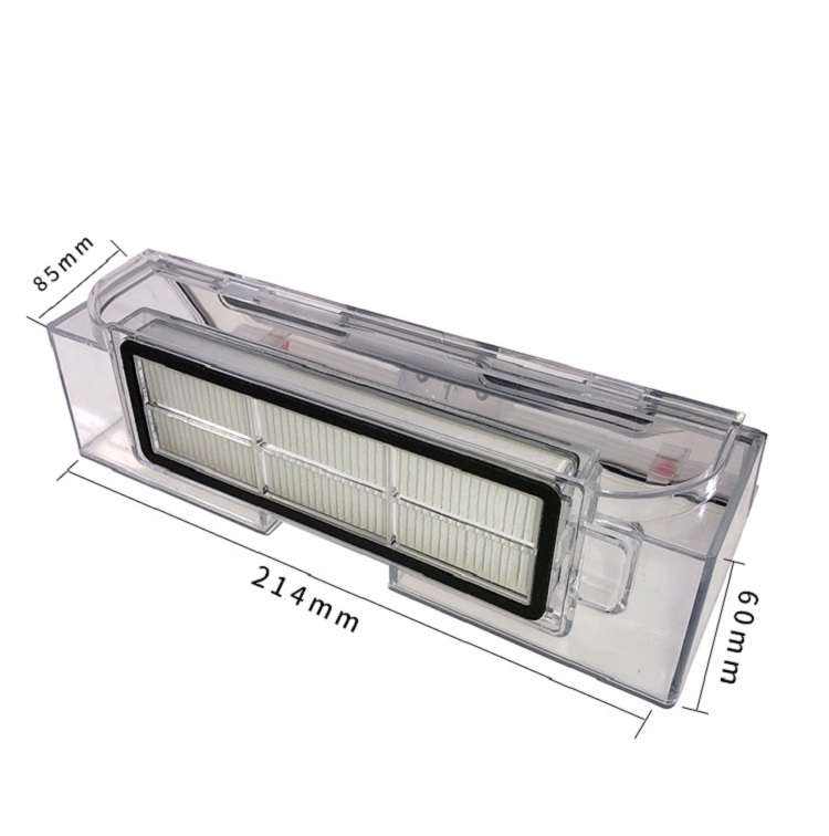 Sweeping Robot Dust Box with Filter for Xiaomi Vacuum Cleaner(White)