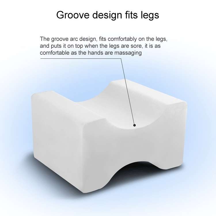 Orthopedic Memory Foam Knee Wedge Pillow for Sleeping Sciatica Back Hip Joint Pain Relief Contour Th