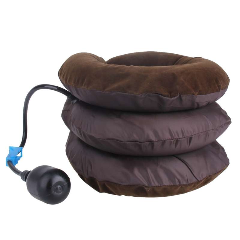 Inflatable Air Cervical Neck Traction Device Soft Head Back Shoulder Neck Ache Massager Headache Pai