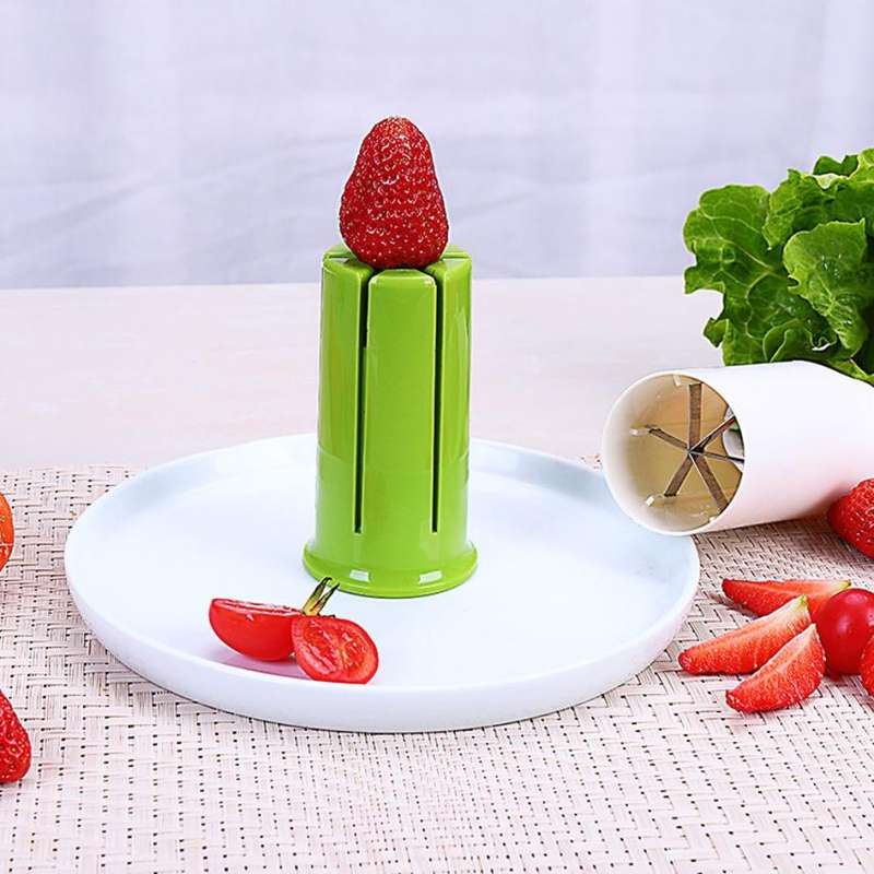 Vegetable Cucumber Divider Carrot Slicer Splitter Gadget Cutting Tool