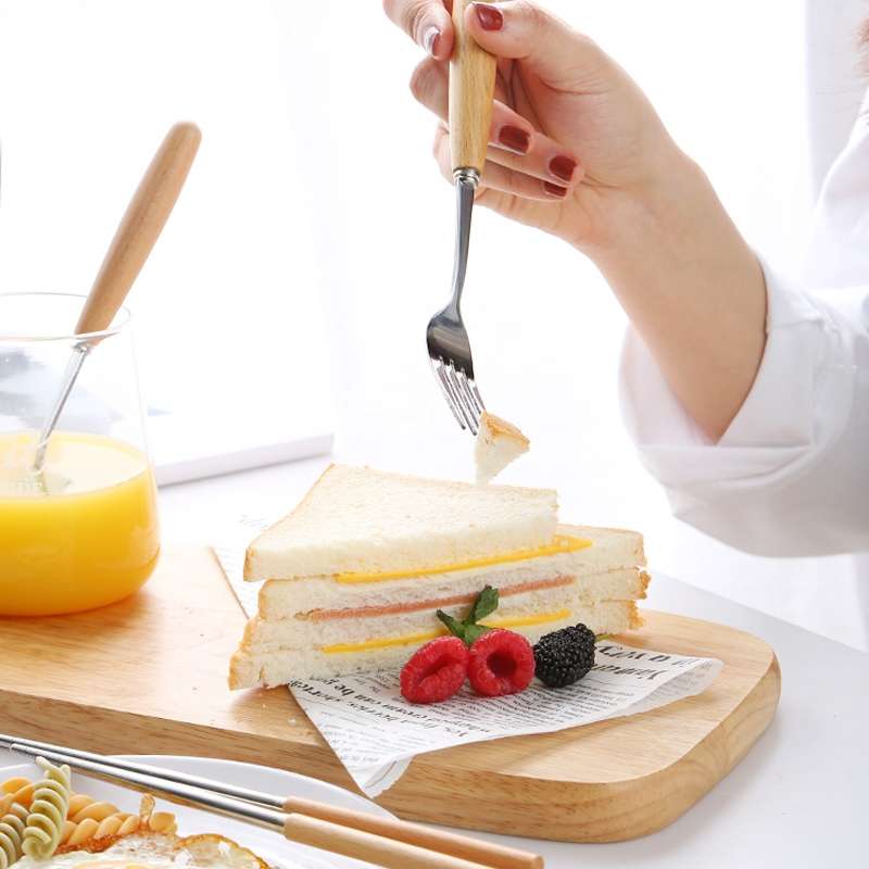 3 in 1 Spoon Chopsticks Fork Cutlery Set Three-piece Creative Work Students Portable Tableware(Two-p