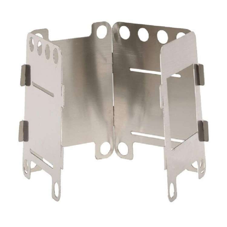 Camping Wood Stove Ultralight Folding Pocket Stove Outdoor Backpacking Cooking Wood Burning Stove Al