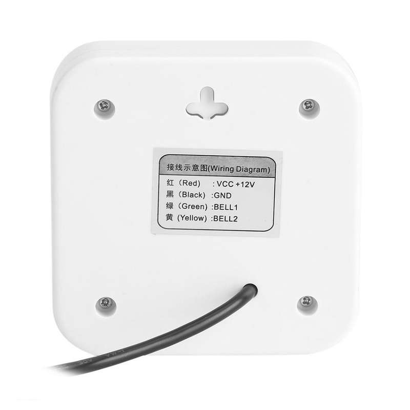 Alarm Wire Access Control Door Bell for Home Office Access Control System, DC 12V