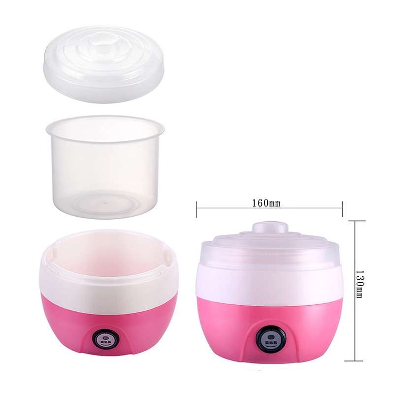 Electric Automatic Yogurt Maker Machine Yoghurt DIY Tool Kithchen Plastic Container 220V Capacity: 1