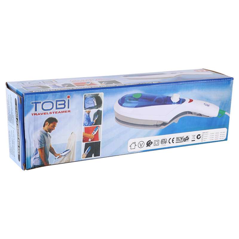Handheld Garment Steamer Brush Portable Clothes Steam Iron, AU Plug 220V(Blue)
