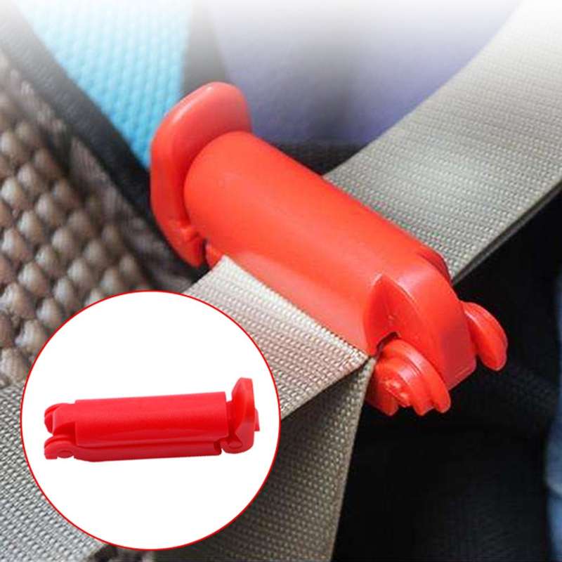 Car Baby Safety Belt Buckle Lock Fixed Non-Slip Strap Clip Auto Seat Child Toddler Safety Fitted Sli