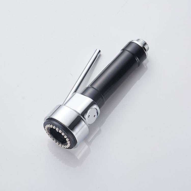Kitchen Sink Chrome Faucet Nozzle Replacement Head Hand-held ABS Sprinkler