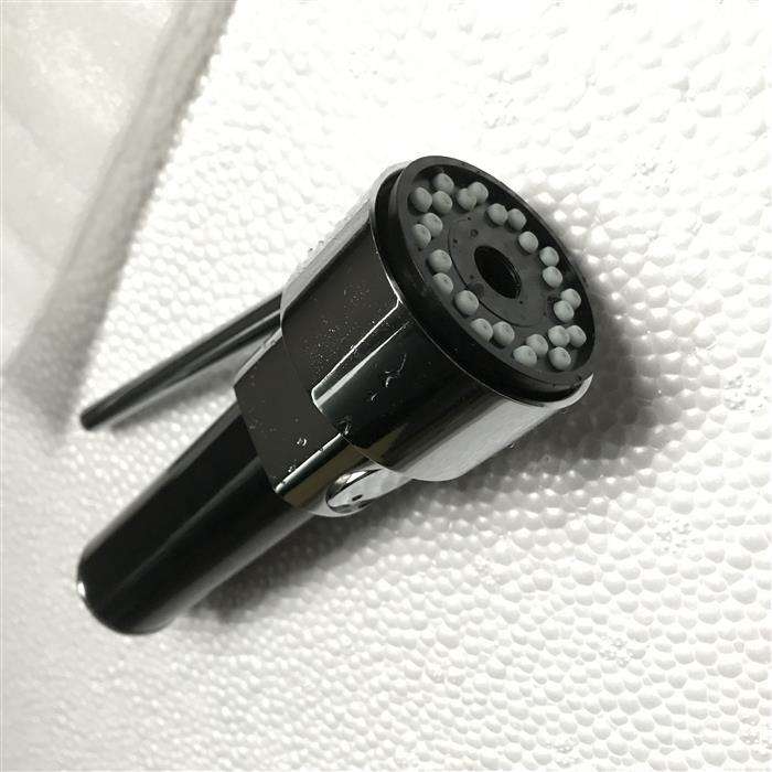Kitchen Sink Chrome Faucet Nozzle Replacement Head Hand-held ABS Sprinkler