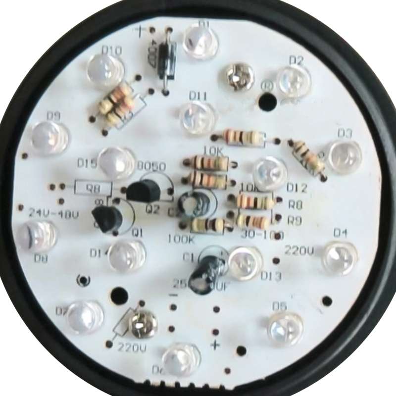 LED Strobe Warning Light Indicating Engineering Lights Fault Lights Flashing Mini Security Lights(Re
