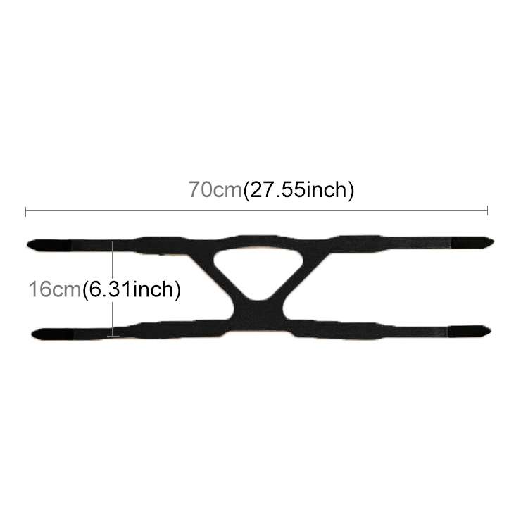 Ventilator Mask Four-point Headband without Nasal Mask for Philips Wellcome / Resmy / Remart / Yuyue