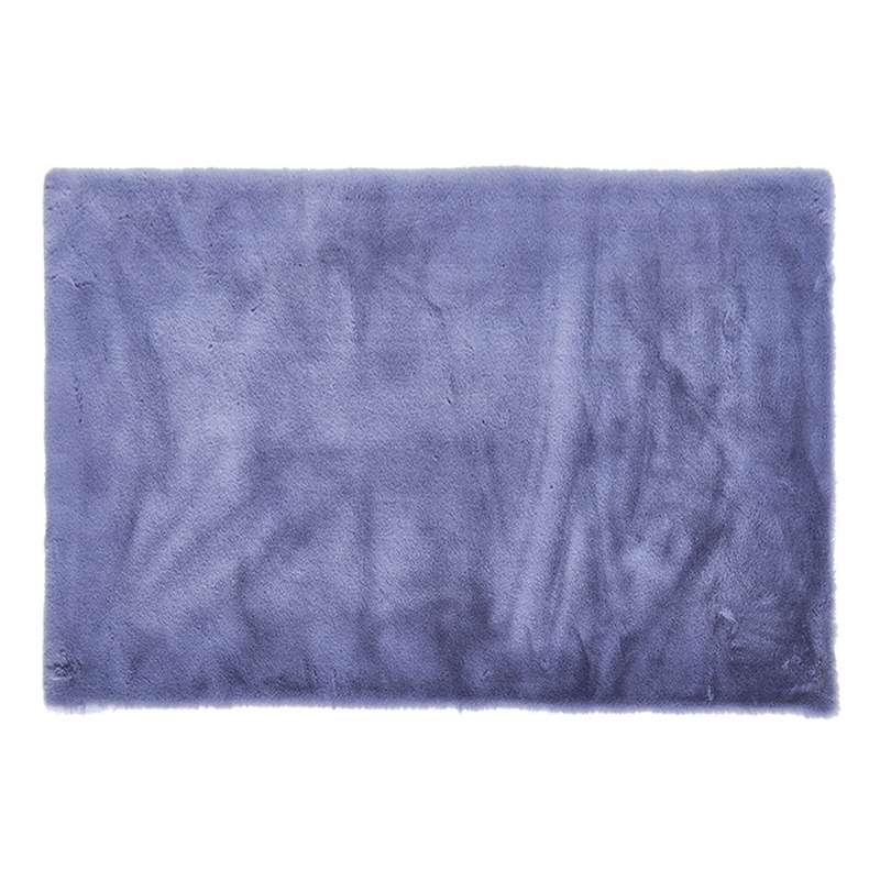 Rug Artificial Rabbit Hair Carpet Non-slip Floor Mats for Living Room Bedroom Balcony Home Decoratio