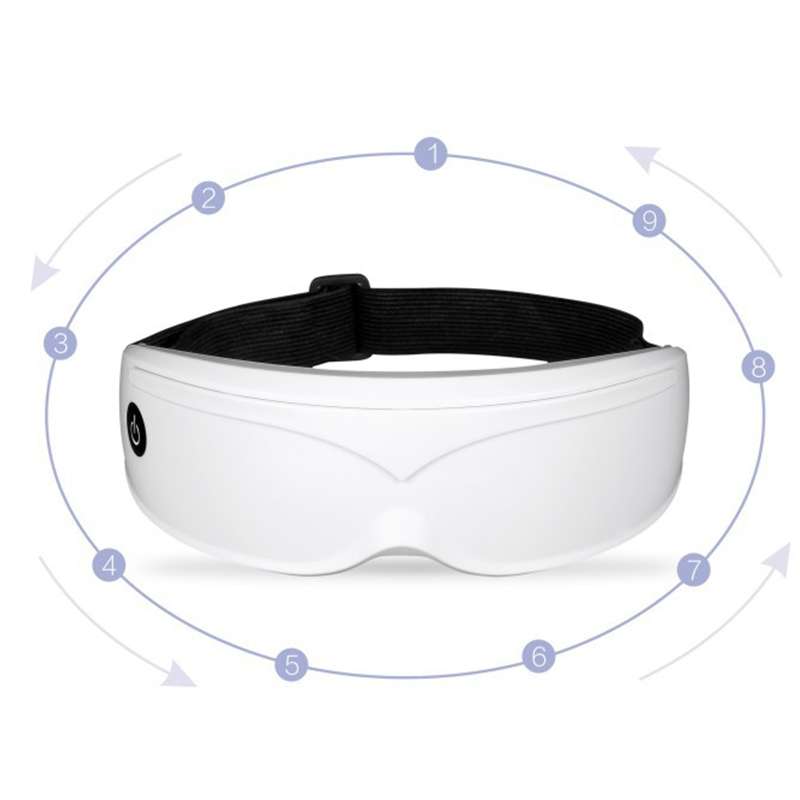YK110 Eye Massager Charging Air Pressure Hot Compression Bluetooth Student Eye Protector, Style:Engl