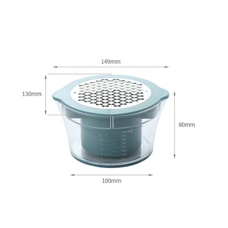 Household Multifunctional Corn Grain Peeler Mud Grinder(Blue)
