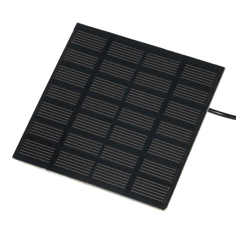 Solar Petal Fountain Floating Fountain Pond Garden Decoration(Black)