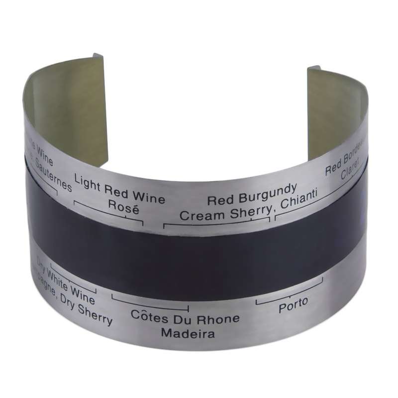 2pcs Stainless Steel LCD Electric Wine Digital Thermometer